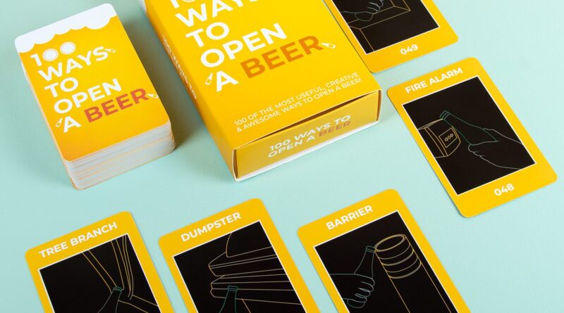 Lees alles over  100 Ways To Open A Beer Kaarten en bestel deze goedkoop online