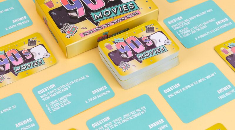 Lees alles over  90s Trivia Spel - Films en bestel deze goedkoop online