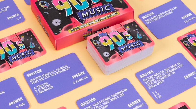 Lees alles over  90s Trivia Spel - Muziek en bestel deze goedkoop online