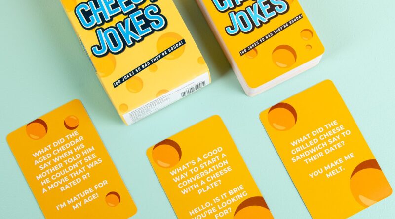 Lees alles over  Cheesy Jokes Kaarten en bestel deze goedkoop online