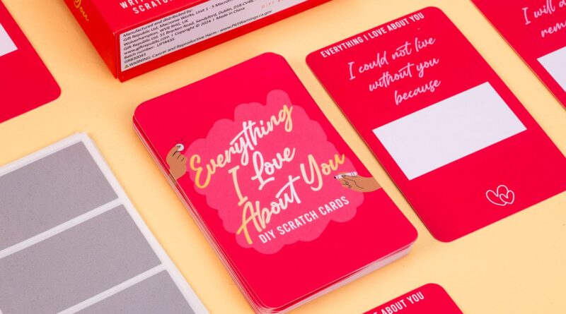 Lees alles over  DIY Kraskaarten Everything I Love About You en bestel deze goedkoop online