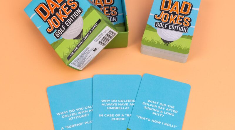 Lees alles over  Dad Jokes Kaarten - Golf Editie en bestel deze goedkoop online