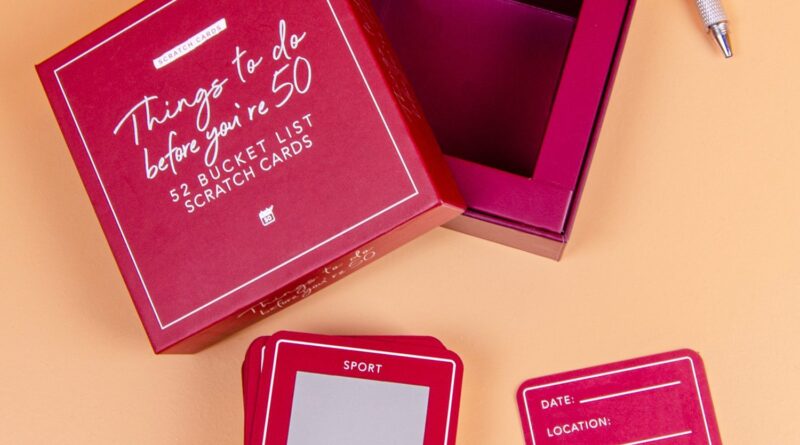 Lees alles over  Things To Do Before You're Kraskaarten - 50 en bestel deze goedkoop online