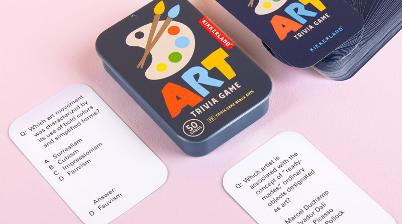 Lees alles over  Trivia Game - Art en bestel deze goedkoop online