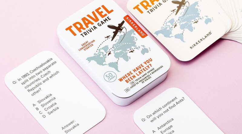Lees alles over  Trivia Game - Travel en bestel deze goedkoop online