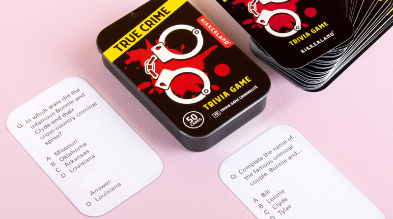 Lees alles over  Trivia Game - True Crime en bestel deze goedkoop online