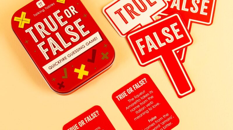 Lees alles over  True Or False In Een Blikje en bestel deze goedkoop online