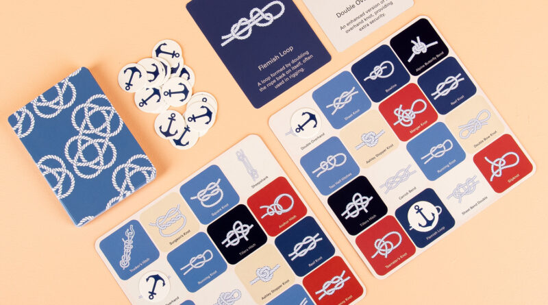 Lees alles over  Zeemansknopen Bingo en bestel deze goedkoop online
