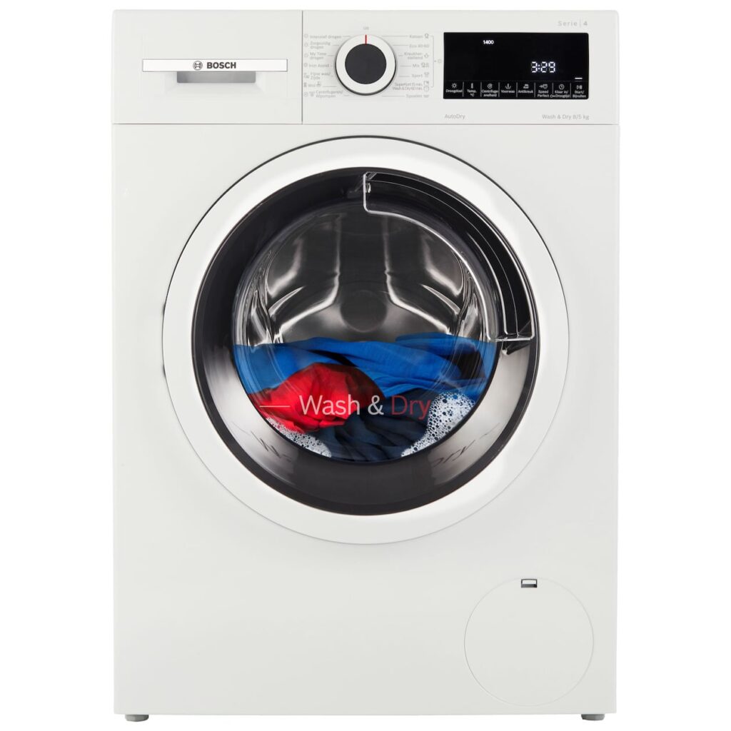 Bestel nu goedkoop de Bosch WNA13400NL Was-droogcombinatie Wit