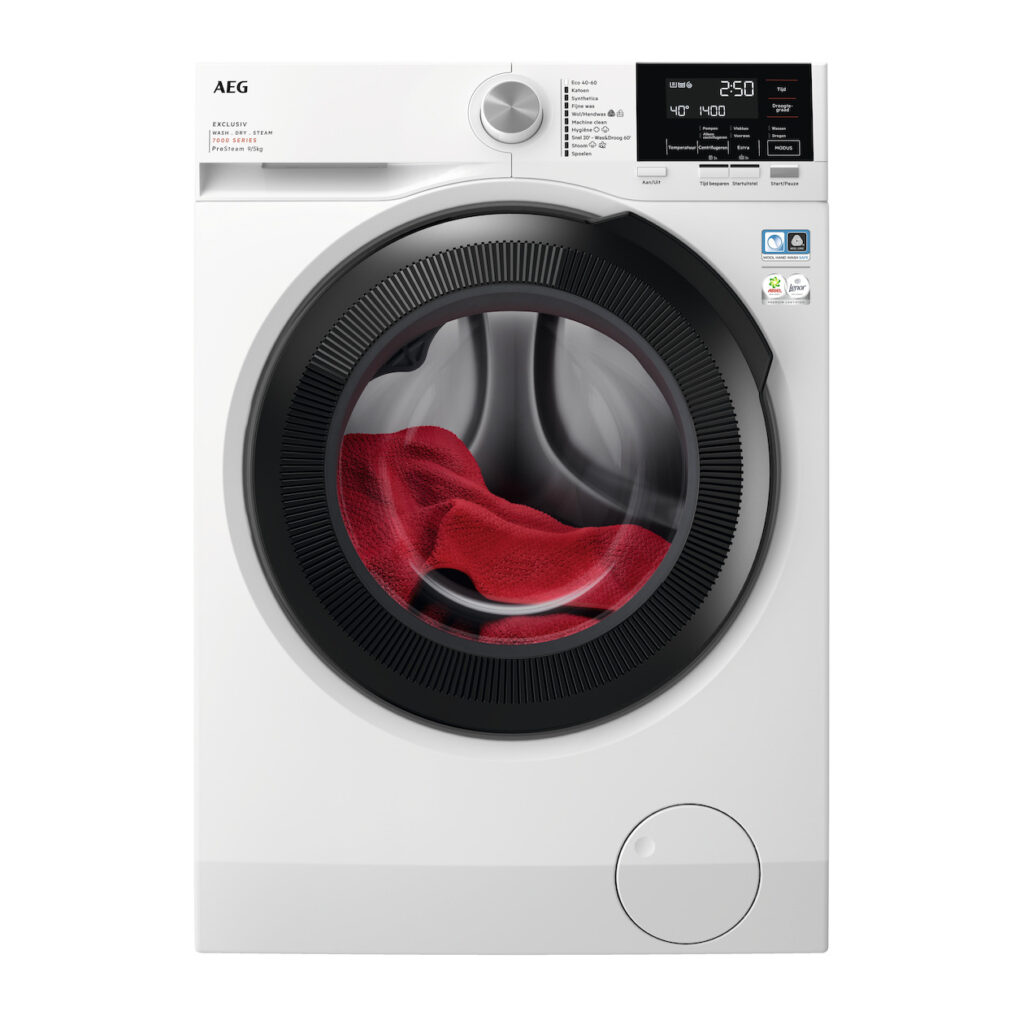 Bestel nu goedkoop de AEG LWR739X64 7000 serie ProSteam Was-droogcombinatie Wit