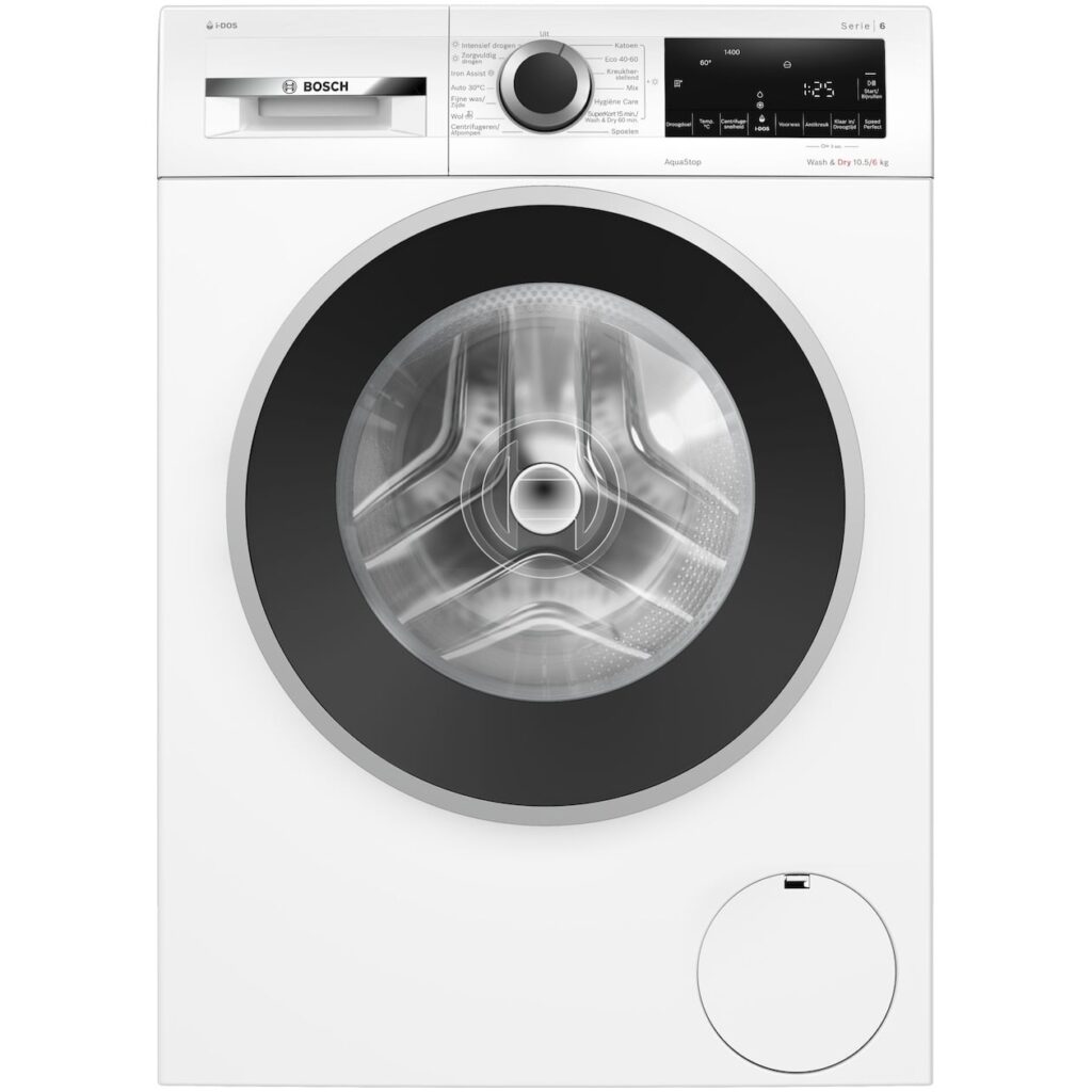 Bestel nu goedkoop de Bosch WNG254A7NL Was-droogcombinatie Wit