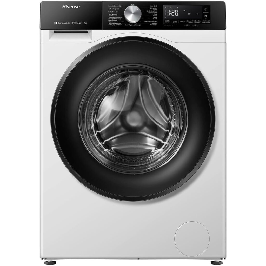 Bestel nu goedkoop de Hisense WF3S8043BW3/BLX Wasmachine Wit