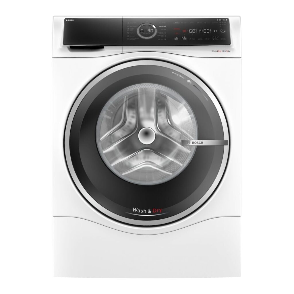Bestel nu goedkoop de Bosch WNC254A0NL Was-droogcombinatie Wit