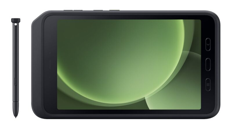 Bestel goedkoop de Samsung Galaxy Tab Active5 8 inch 128GB Wifi + 5G Tablet Groen