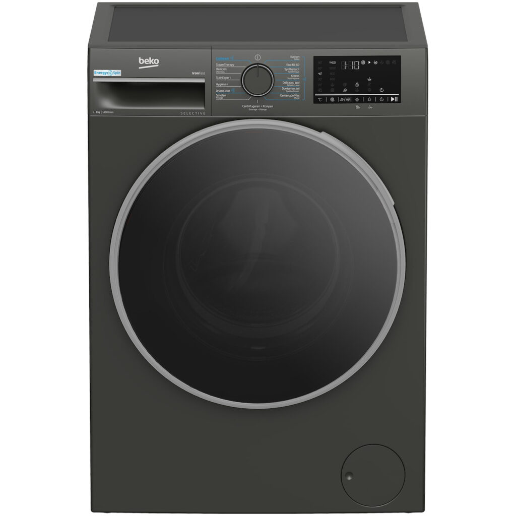 Bestel nu goedkoop de Beko B3WM49410M2 Selective Line Wasmachine Grijs