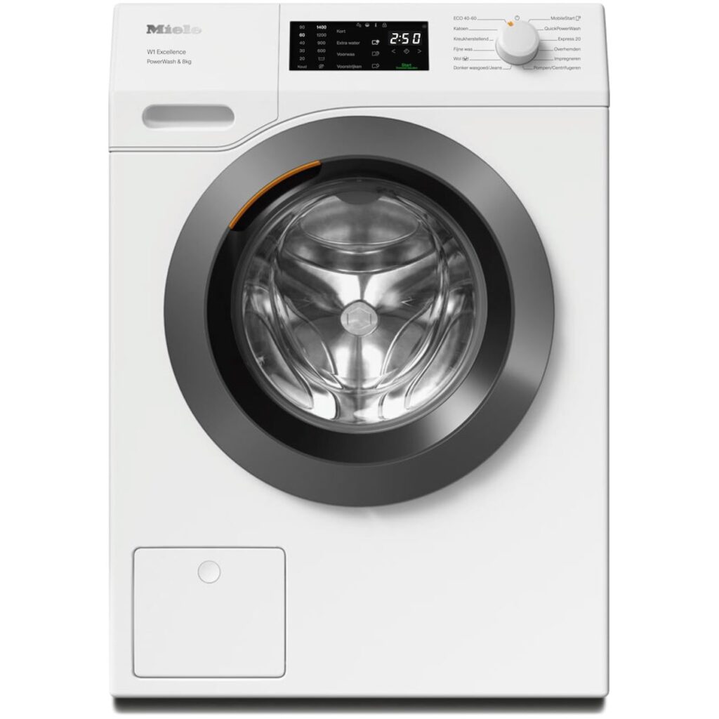 Bestel nu goedkoop de Miele WEB 375 WPS Excellence PowerWash Wasmachine Wit