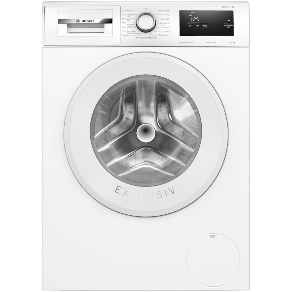 Bestel nu goedkoop de Bosch WAN2809XNL EXCLUSIV Wasmachine Wit