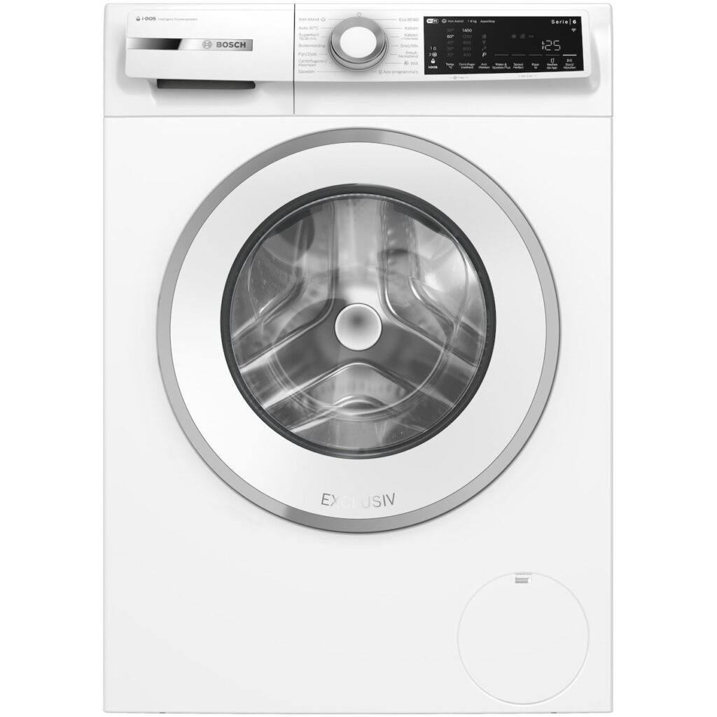 Bestel nu goedkoop de Bosch WGJ234A9NL EXCLUSIV Wasmachine Wit