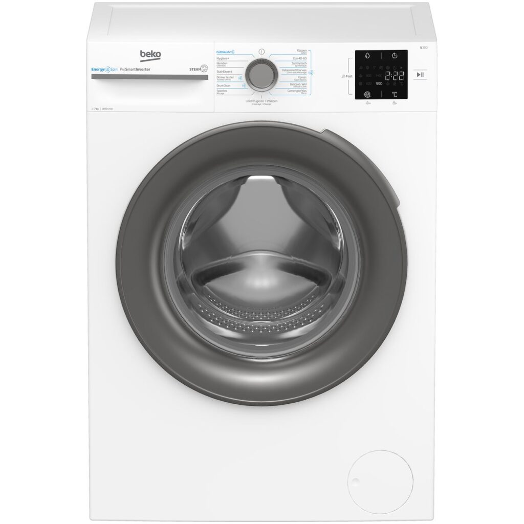 Bestel nu goedkoop de Beko BM3WFU3741S Wasmachine Wit