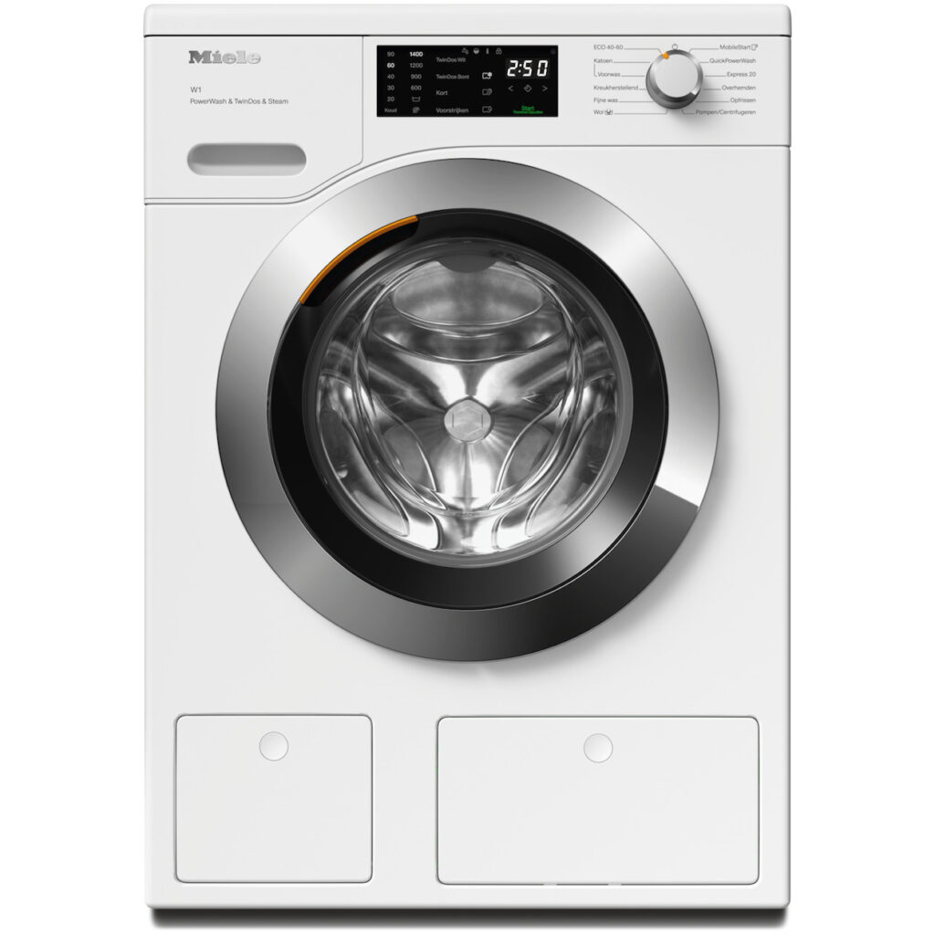 Bestel nu goedkoop de Miele WEG 888 WCS PWash &TDos &Steam Wasmachine Wit