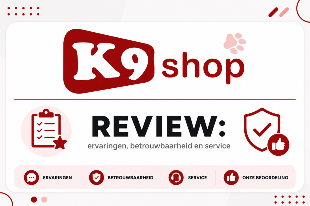 K9 Shop review over ervaringen, betrouwbaarheid en service