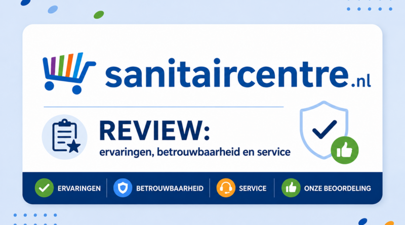 Sanitaircentre review over ervaringen, betrouwbaarheid en service