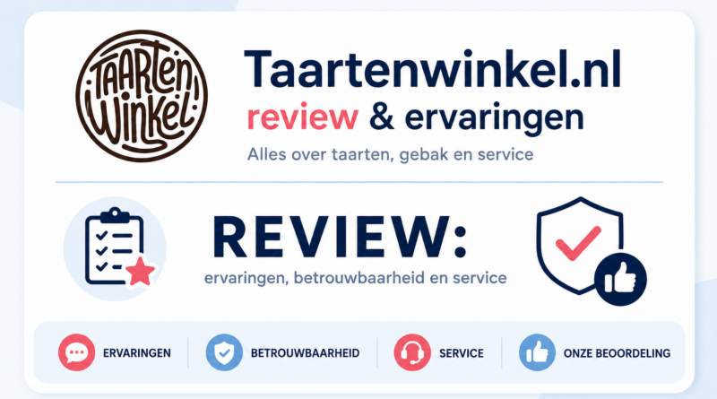 Taartenwinkel.nl review over ervaringen, betrouwbaarheid en service
