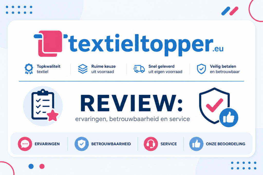 Textieltopper.eu review over ervaringen, betrouwbaarheid en service
