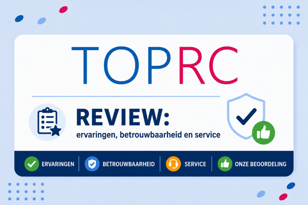 TopRC review over ervaringen, betrouwbaarheid en serviceTopRC review over ervaringen, betrouwbaarheid en service