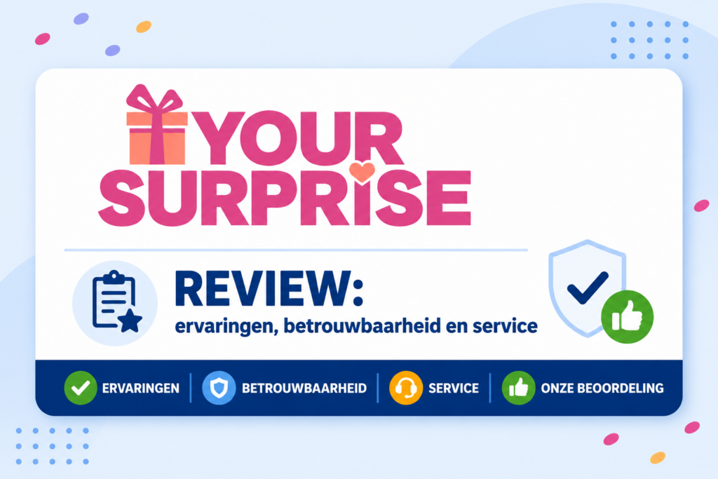 YourSurprise review over ervaringen, betrouwbaarheid en service