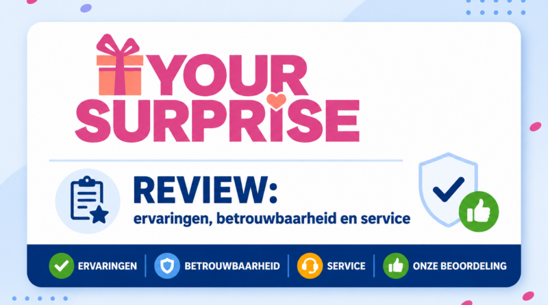 YourSurprise review over ervaringen, betrouwbaarheid en service